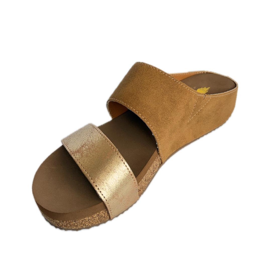 CAMPFIRE COGNAC SLIDE SALE