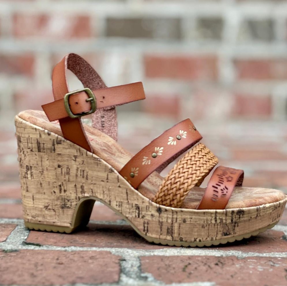 KORA TAN SMOOTH HEEL sale