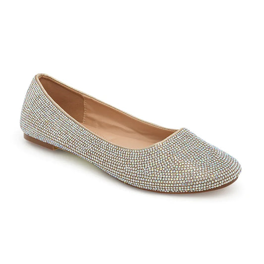 BABA Rhinestone Flats