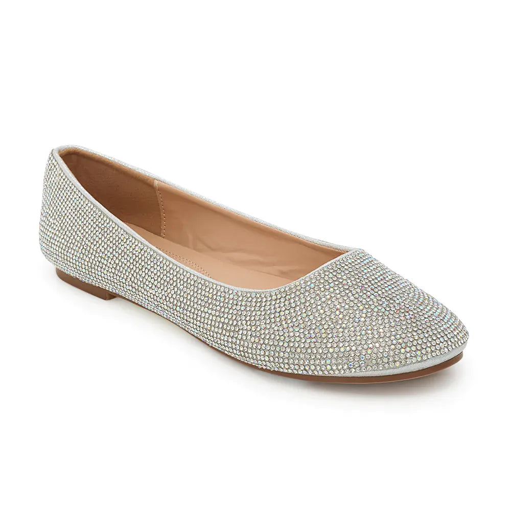 BABA Rhinestone Flats