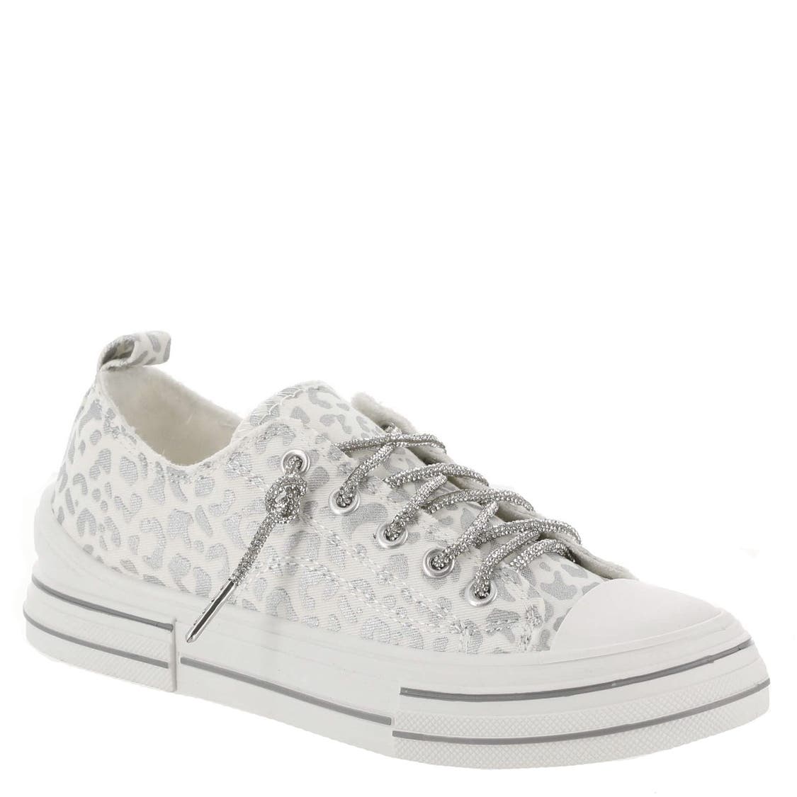 AMAN WHT/SLV SNEAKER