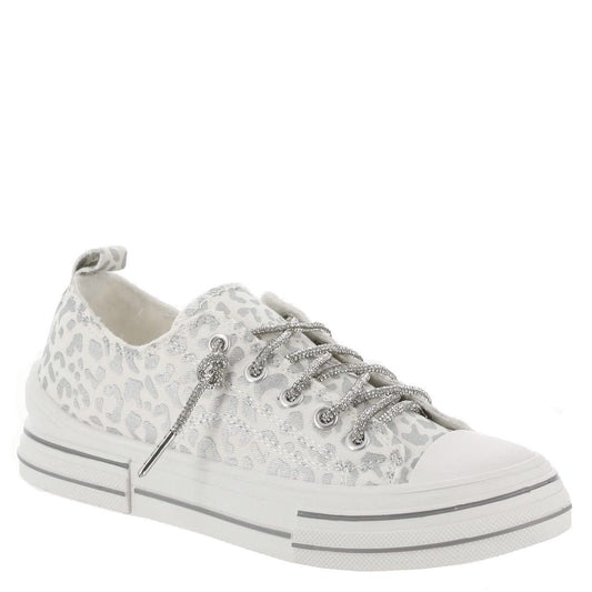 AMAN WHT/SLV SNEAKER