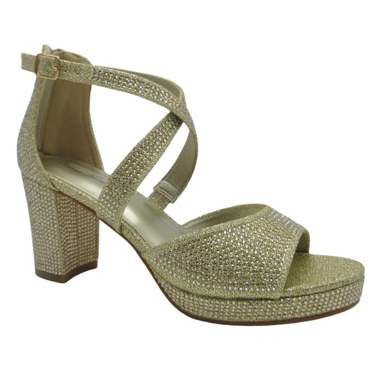 THEORY-5  Rhinestone Heel