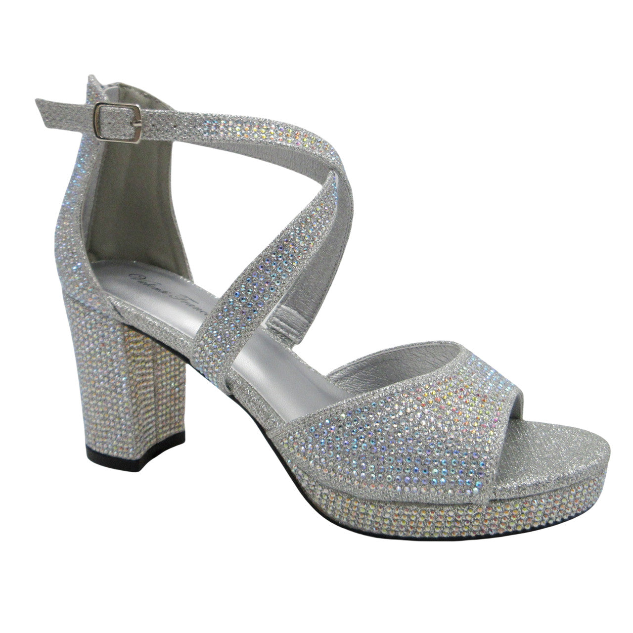 THEORY-5  Rhinestone Heel